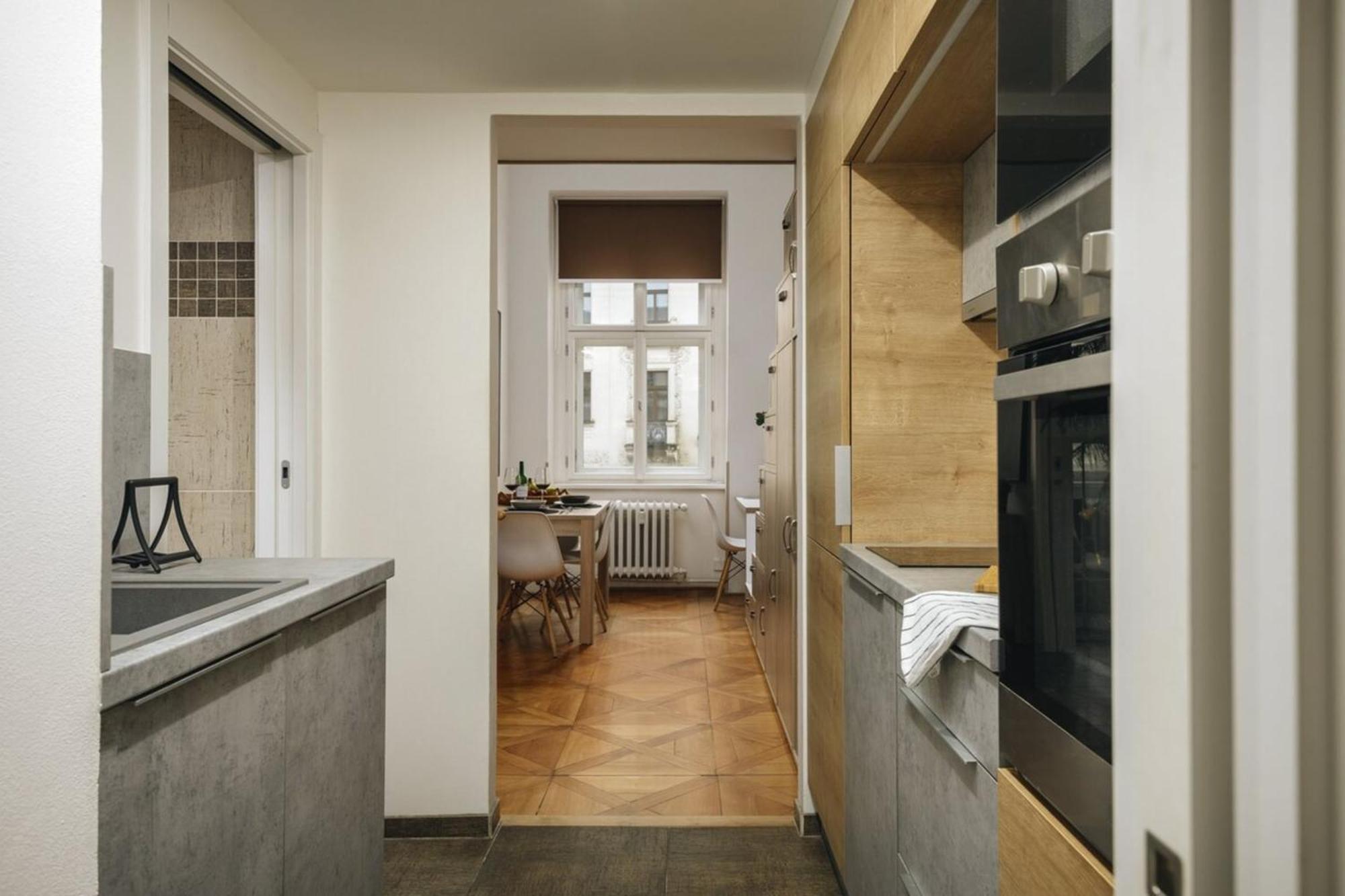 Cozy & Comfortable Apt Walking Anywhere You Want Sen Praga Zewnętrze zdjęcie
